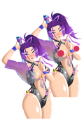 Psylocke Violet Veil Keychain (In-Hand)