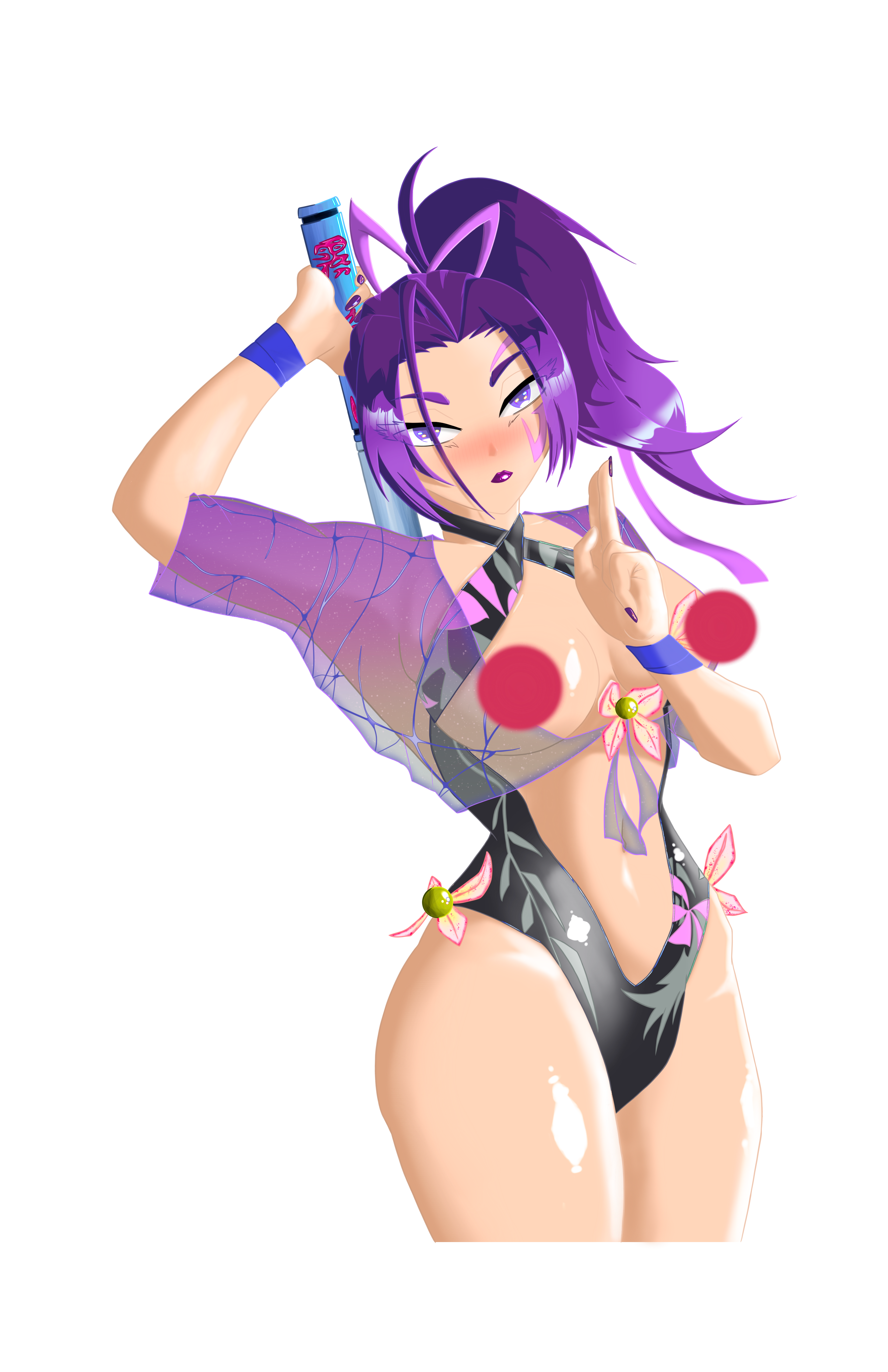 Psylocke Violet Veil Decal (Pre-Order)