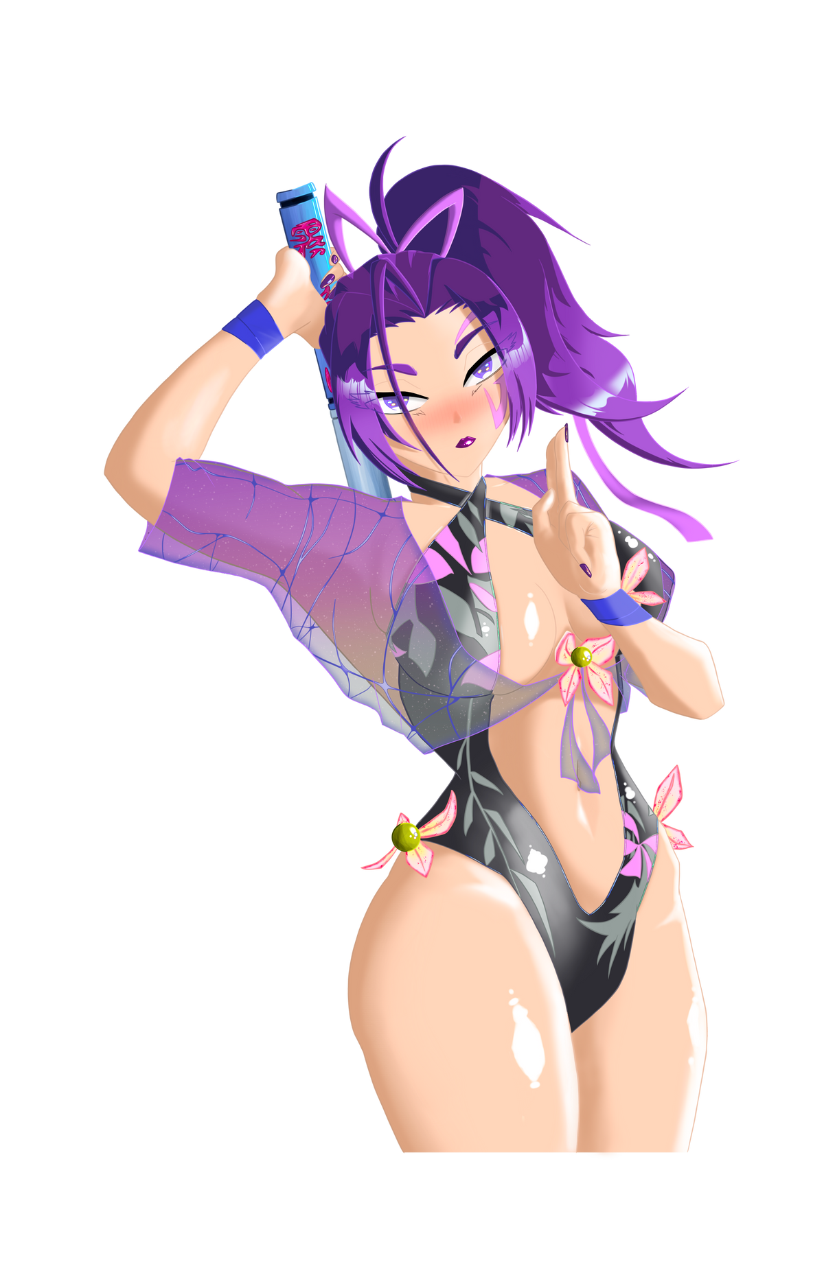 Psylocke Violet Veil Decal (Pre-Order)