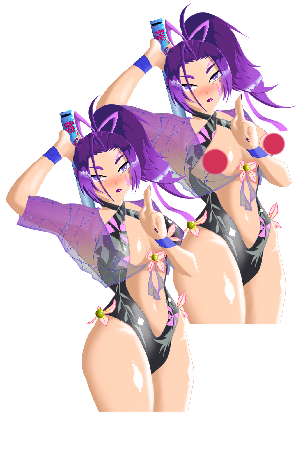 Psylocke Violet Veil Decal (Pre-Order)